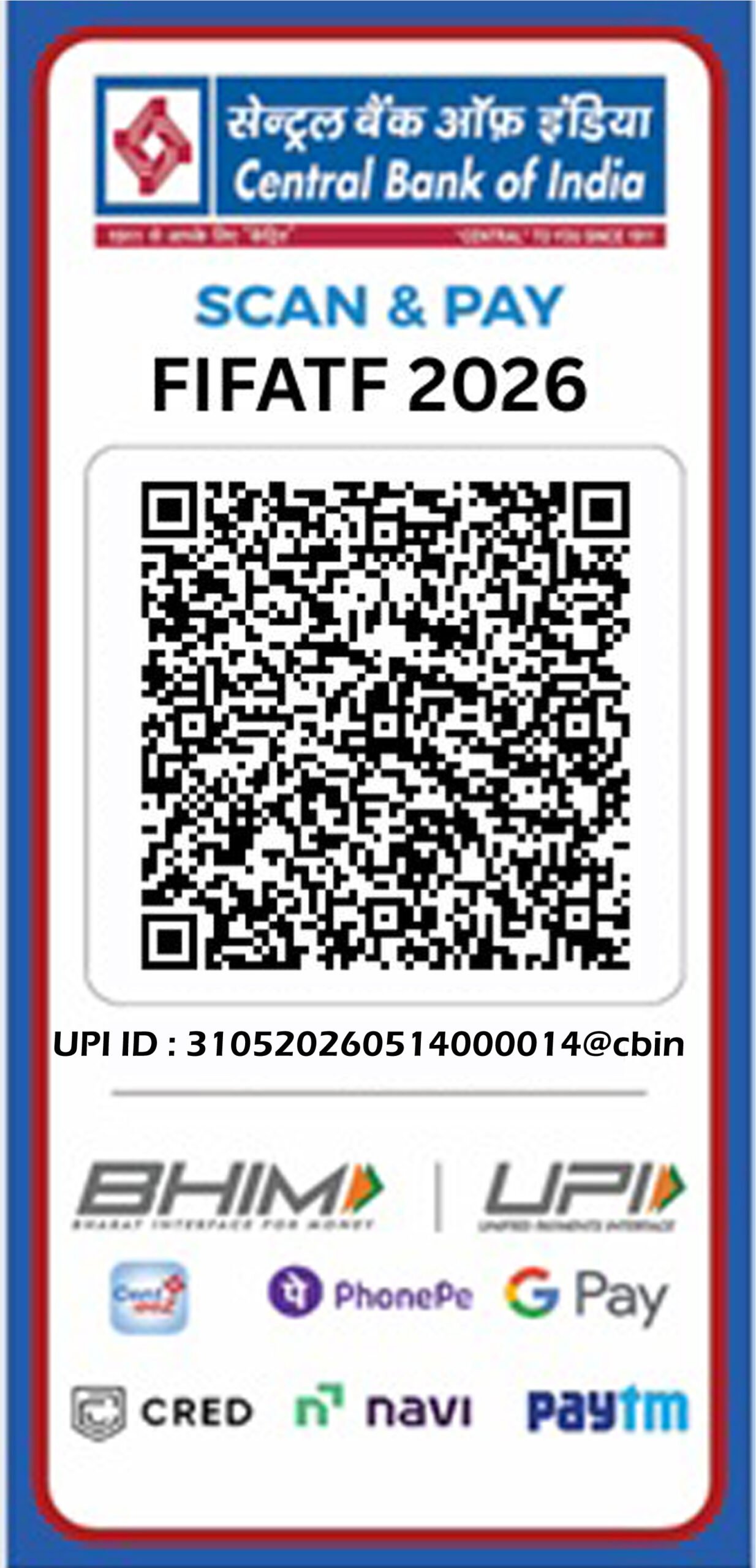 Registration Paper Code FIFATF-2026 - FIFATF-2025